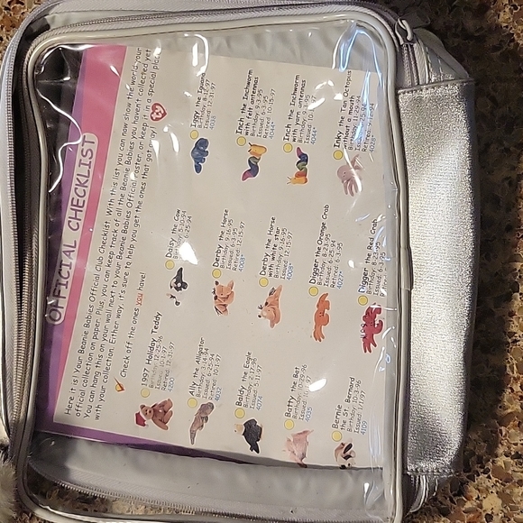 1993 bundle of Ty Beanie babies with 4 bonus non beanie Baby dolls plus case - Picture 13 of 16